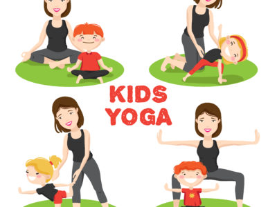 atelier yoga parent enfant au centre social de parilly vénissieux